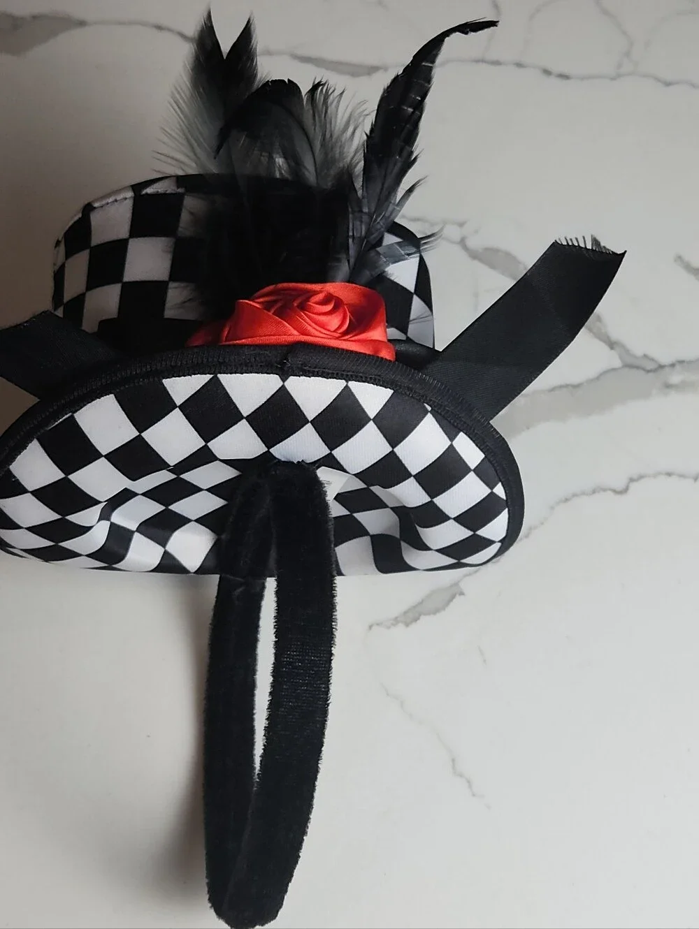 Rose –Whimsical Alice in Wonderland Mad Hatter Costume Accessory for Adults/Teen